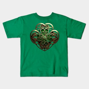 Shamrock Ireland steel Kids T-Shirt